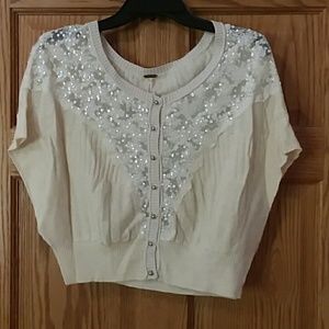 Cropped cardigan